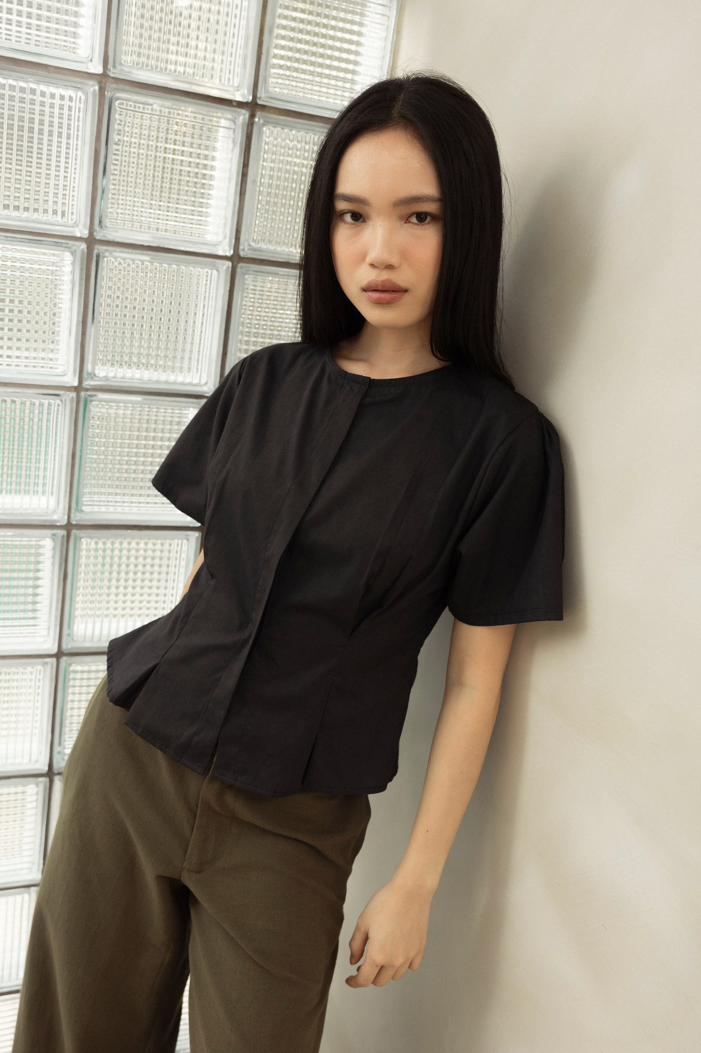 Hakon Top in Black