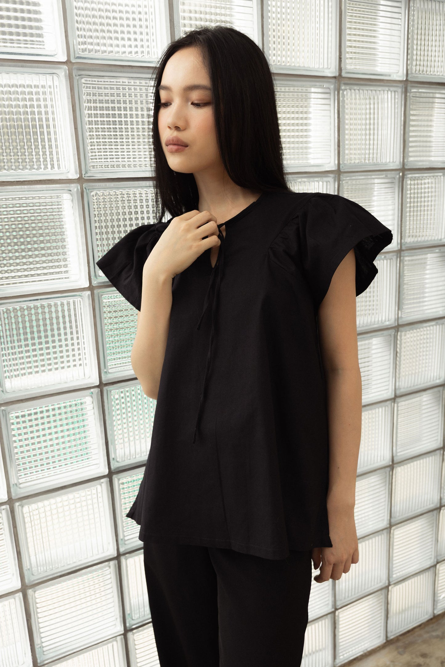Nana Top in Black