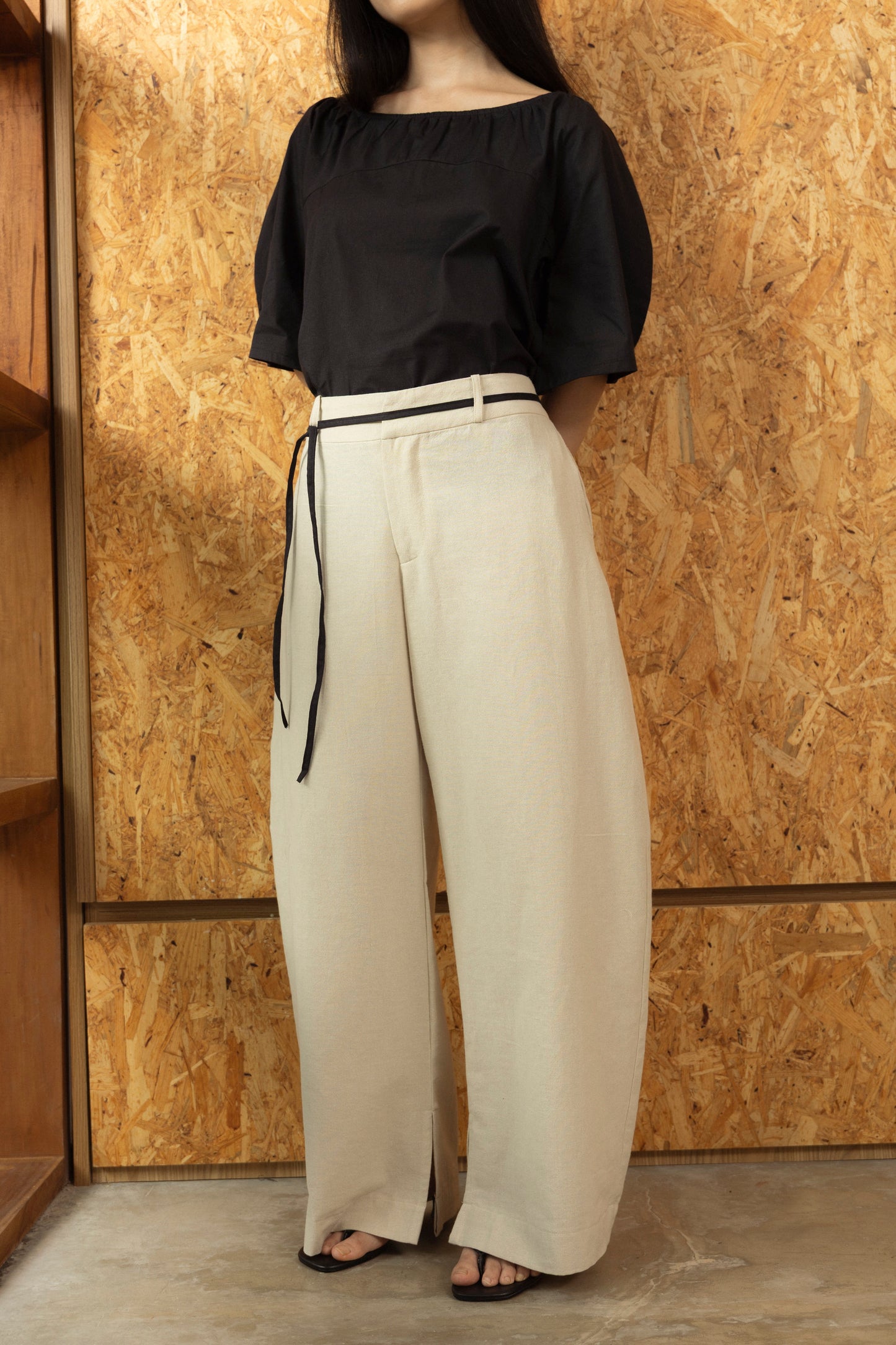 Mon Pants in Pale Oak