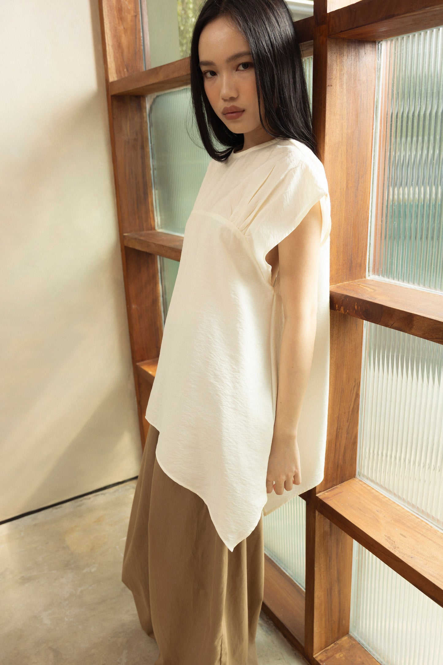 Sukha Top in Ivory